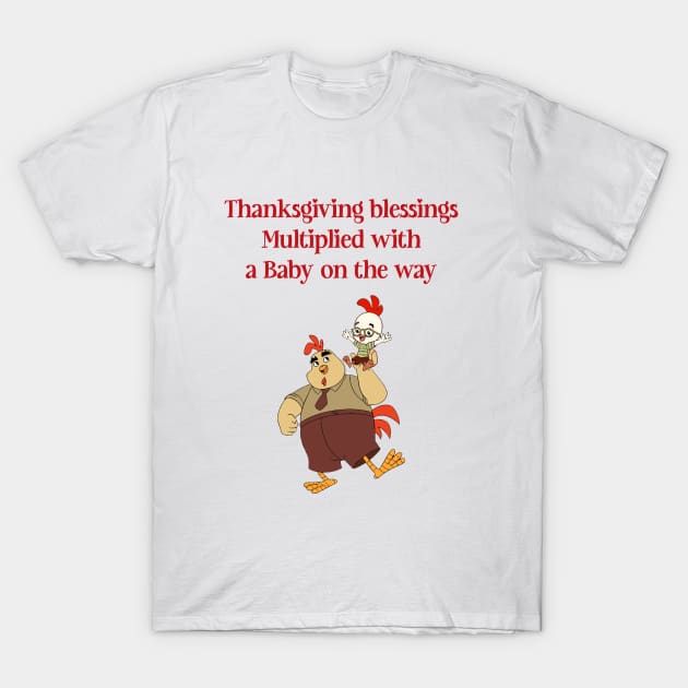 You are Going to be Dad, Thanksgiving  Congratulations Dad To Be, daddy to be gift, Turkey T-Shirt by AA